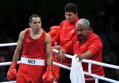 Misael Rodríguez previo a una pelea