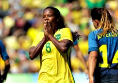 Formiga falla una oportunidad de gol en la Semifinal Río 2016