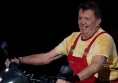 El actor y comediante mexicano Xavier López en el rol de "Chabelo"