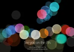 Invitación de Apple para seguir el anuncio de novedades el próximo 7 de septiembre