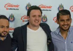 Emilio Hank, junto a Rogelio Roa y Miguel Ponce