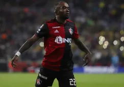 Hernán Burbano, durante un duelo con Atlas