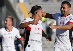 Lobos BUAP festeja gol de Chirinos