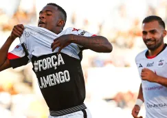 Yago Da Silva festeja un gol con Lobos BUAPA