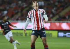 Isaác Brizuela en lamento tras gol de Lobos BUAP