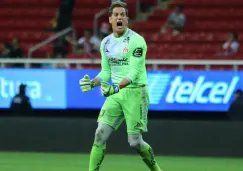Sebastián Sosa en partido con Morelia