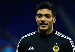 Raúl Jiménez, previo a un juego del Wolverhampton