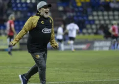 Maradona en partido con Dorados