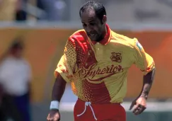 Fantasma Figueroa durante un duelo con Monarcas 