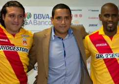 Heriberto Ramón Morales con Héctor Reynoso y Felip Baloy