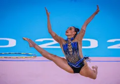 Rut Castillo en su debut en Tokio 2020