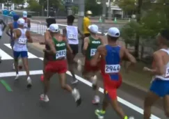 Mexicanos en acción en Maratón