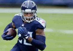 Derrick Henry entrenando con los Titans 