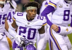 Jeff Gladney durante un partido de los Vikings