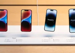 Nuevo iPhone 14 en exhibición