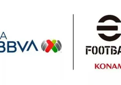 Logotipo de la Liga MX y de eFootball