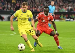 Sadio Mané en acción con el Bayern Múnich