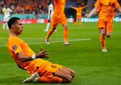 Gapko en celebración de gol