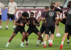 Almania en entrenamiento previo a su debut en Qatar 2022