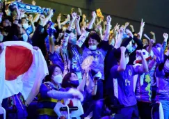Afición japonesa se mostró indiferente ante el triunfo de Japón ante Alemania