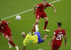 Richarlison con un golazo de media tijera