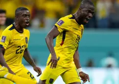 Ecuador en festejo de gol