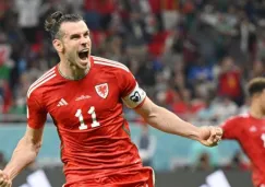 Gareth Bale en festejo de gol
