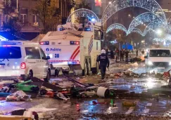 Disturbios en calles de Bélgica y Holanda