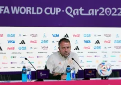 Hansi Flick en conferencia de prensa