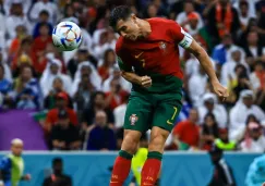 Cristiano Ronaldo no contactó el balón y por ello no fue su gol