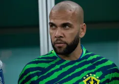 Dani Alves con Brasil en Qatar 2022