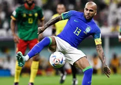 Dani Alves con Brasil en Qatar 2022