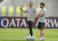 Paulo Bento y Sérgio Costa