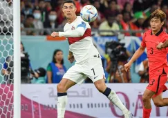 Cristiano Ronaldo durante partido con Portugal en Qatar 2022