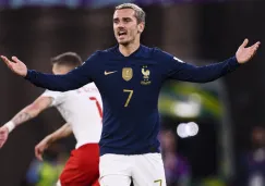 Antoine Griezmann reacciona durante partido con Francia vs Polonia en Qatar 2022