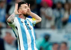 Messi festejó como Riquelme