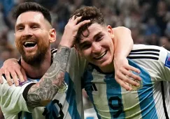Messi y Álvarez, las figuras de Argentina