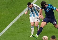Gvardiol tuvo la marca de Messi en el partido