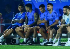 Kun Agüero estuvo presente en el entrenamiento