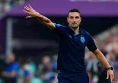 Lionel Scaloni con Argentina
