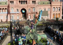 Festejo del Campeón de Argentina se descontroló