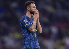 Layún en un partido del América 