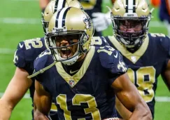 Thomas celebrando anotación