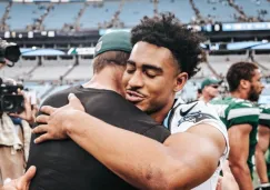 Bryce Young en partido de pretemporada 