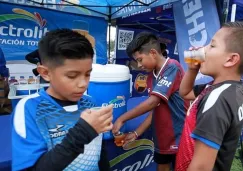 Con Electrolit se hidratan los niños