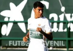 El mexicano anotó un golazo ante el Burriana