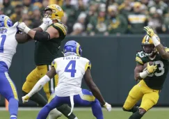 Aaron Jones anotó en el triunfo de los Packers contra los Rams 