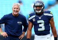 ¡Juntos de nuevo! Russell Wilson y Pete Carroll se reencontraron 