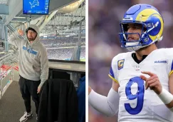 Eminem le ruega a Stafford un 'favor' antes del juego de los Rams
