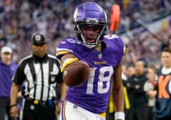 Jefferson tendrá un contrato jugoso tras renovar cuatro años con los Vikings